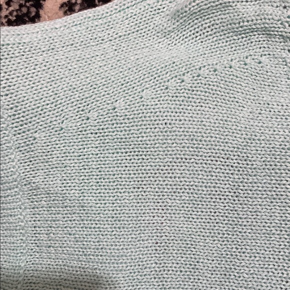 Est 1946 Mint Green Knit Sweater Top - Picture 3 of 3
